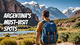 Top 10 Places to visit in Argentina  Argentina Travel Guide 2024 [upl. by Otilia]