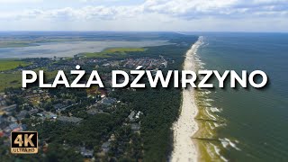 Plaża Dźwirzyno z drona  Lato  LECE W MIASTO™ 4k [upl. by Vez]