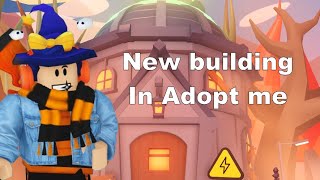 New secret building in Adopt me On Roblox [upl. by Luciano]