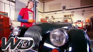 Edd Completely Strips This Morgan To Give It A Brand New Chassis  Wheeler Dealers [upl. by Retniw]