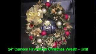 Artificial Christmas Wreath Ideas For Celebrate The Holiday Cheer [upl. by Hamish723]