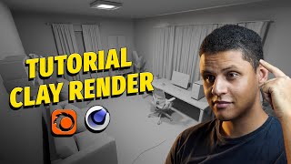 Como fazer Render limpo Clay Render no Corona Render  Tutorial Cinema 4D [upl. by Enwad720]