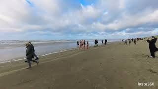 Nieuwjaarsduik 2024 Castricum [upl. by Aika]