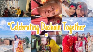 Dashain celebration 2081❤️🦚 Part 1 [upl. by Tilford]