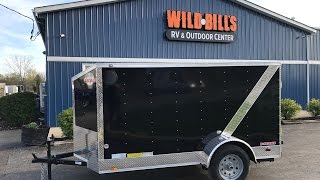 Cargo Mate 5x10 enclosed trailer with ramp door 239500 [upl. by Hildebrandt]