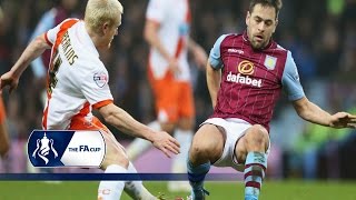 Aston Villa 10 Blackpool  FA Cup Third Round  Goals amp Highlights [upl. by Aciretal]