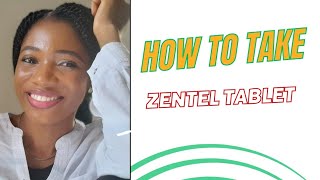 How to take Zentel Albendazole tablet [upl. by Earahc177]