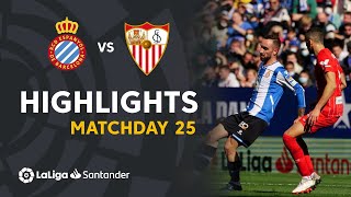 Resumen de RCD Espanyol vs Sevilla FC 11 [upl. by Alue540]