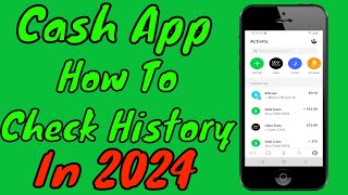 How To Check Cash App Transaction History In 2024 After Update [upl. by Adle]