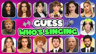 Guess Whos Singing 🎤🎵  MOST VIRAL TIKTOK SONGS 2024  Doja Cat Tate McRae Jack Harlow Tyla [upl. by Eiramnwad]