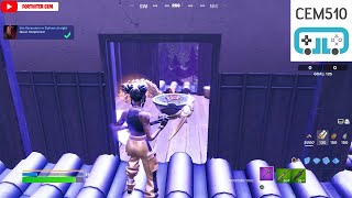 Use Ascenders or Ziplines at night Fortnite Find The Force Quests [upl. by Lilithe]