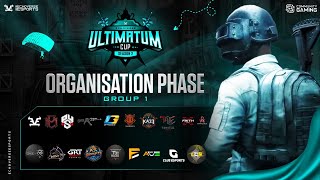 EchoVerse Ultimatum Cup🚀 SEASON 02  ORG PHASE GRP 1  Sponsored By EchoVerse amp Community Gaming [upl. by Wadesworth]