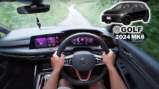 2024 MK8 VW GOLF GTI POV DRIVE [upl. by Tyika853]