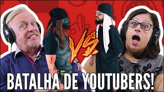 IDOSOS REAGEM A BATALHA DE YOUTUBERS  MUSSOUMANO [upl. by Olra]