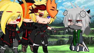 “Dont turn on us”akatsuki naruto au deinaru brother au🦊🍥💣💥ft Kakashi and Obito 🐶 🧡 [upl. by Euphemie846]