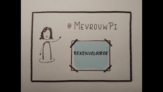 Rekenvolgorde  Wiskunde uitleg vmbo [upl. by Nifares946]