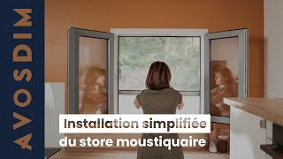 Comment installer un Store Moustiquaire Enroulable [upl. by Llet476]