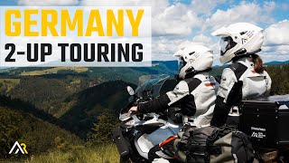 We rode the epic B500 ROAD in the BLACK FOREST 2up touring in GERMANY [upl. by Adnamma567]