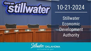 Stillwater Economic Development Authority 10212024 [upl. by Yug]