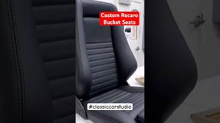 Making custom Recaro bucket seats for our 68 Ford Mustang Fastback [upl. by Edvard448]