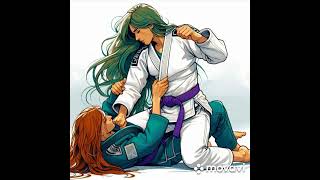 JiuJitsu Feminino Girls in Action 🥋🎨 [upl. by Eisinger492]