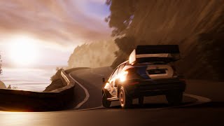 Mountain Road  WRC Nissan Micra CGI Blender Animation [upl. by Kassaraba]