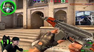 Legit AntiAim vs Russian CSGO Streamer [upl. by Rastus]