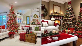 Elegant Christmas Living Room Decor Ideas  Christmas 2024 [upl. by Aseeram830]