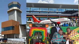 New Kumasi International Airport is breathtaking Watch the world class facilities on display 🥰🇬🇭 [upl. by Bullion]