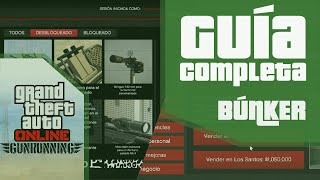 GTA Online  Búnker  Guía Completa  Compra  Mejoras  Negocio  Investigación [upl. by Enetsirk]