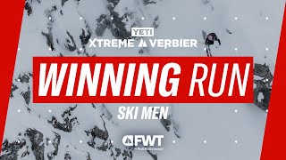 Marcus Goguen Ski Men Winning Run I 2024 YETI Xtreme Verbier [upl. by Giliane]