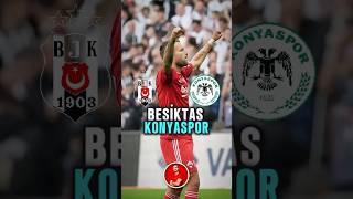 BEŞİKTAŞ KONYASPOR MAÇI 🦅 beşiktaş konyaspor futbol [upl. by Akemahs]