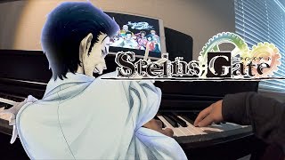 STEINSGATE 0  GATE OF STEINER ACOUSTIC  SLOW VERSION PIANO WITH GOPRO [upl. by Dareen]