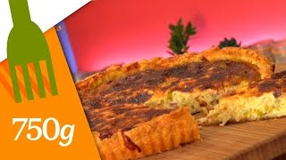 Recette de quiche aux poireaux  750g [upl. by Adin]