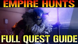 Destiny 2 Empire Hunt  Full Quest Guide How To Farm New Legendary Weapons Europa Challenge 2 [upl. by Nemhauser]