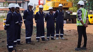 BEST CRANE OPERATOR TRAINING INSTITUTE  Taliparamba kannur kerala haminstitute [upl. by Enilasor]