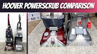 Older Hoover PowerScrub Deluxe vs New Hoover XL Pet COMPARISON Best Carpet Cleaner [upl. by Joana]