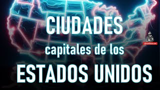 Estas son las ciudades capitales de los Estados Unidos 🇺🇸 [upl. by Aipmylo]