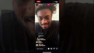 Davine jay ig live bri chief joins ig live [upl. by Corbin]