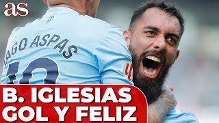 BORJA IGLESIAS tras GOL CELTA  VALLADOLID DECLARACIONES [upl. by Klute]