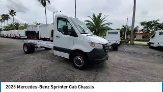 2023 MercedesBenz Sprinter Cab Chassis near me Cutler Bay Homestead Miami Kendall PN272658 PN27 [upl. by Diraf613]