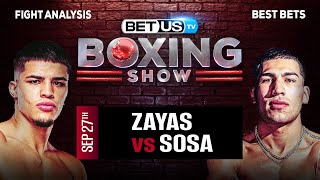 Xander Zayas vs Damian Sosa  Boxing Expert Predictions Boxing Picks amp Best Bets [upl. by Calabrese]