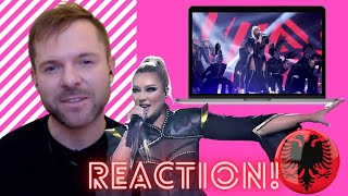 REACTION  Albania Eurovision 2022 🇦🇱  Ronela Hajati Sekret FiK60 ESC21 ronelahajati sekret [upl. by Reimer]