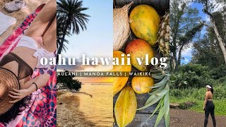 A FEW DAYS IN OAHU  Hawaii 2023 Vlog 🌺 [upl. by Aryc]