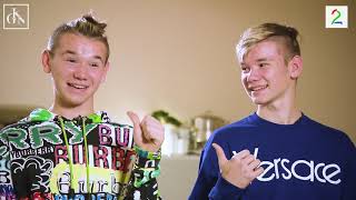 Who is the best kisser QampA with Marcus and Martinus [upl. by Refenej]