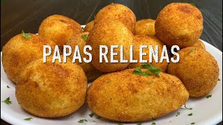 Papas Rellenas al estilo Cubano  Cocina Con Fujita [upl. by Billy]