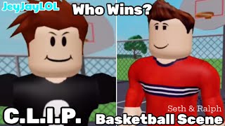 Basketball Scene CLIP  Seth amp Ralph Remastered  JeyJayLOL [upl. by Uzial]