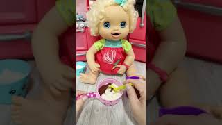 FAZENDO MINGAU DE CHOCOLATE PARA A BABY ALIVE CLARABELLA [upl. by Lanford366]