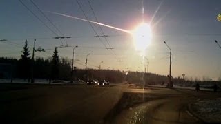 Videos capture exploding meteor in sky [upl. by Mansfield237]