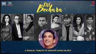 Dil Bechara  A musical tribute to Sushant Singh Rajput [upl. by Ewnihc]